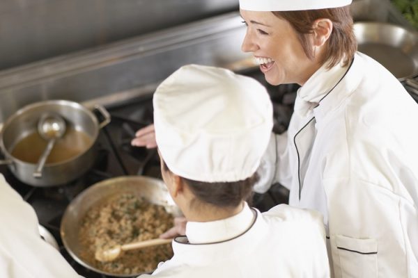 Chefs Working Together in the Kitchen